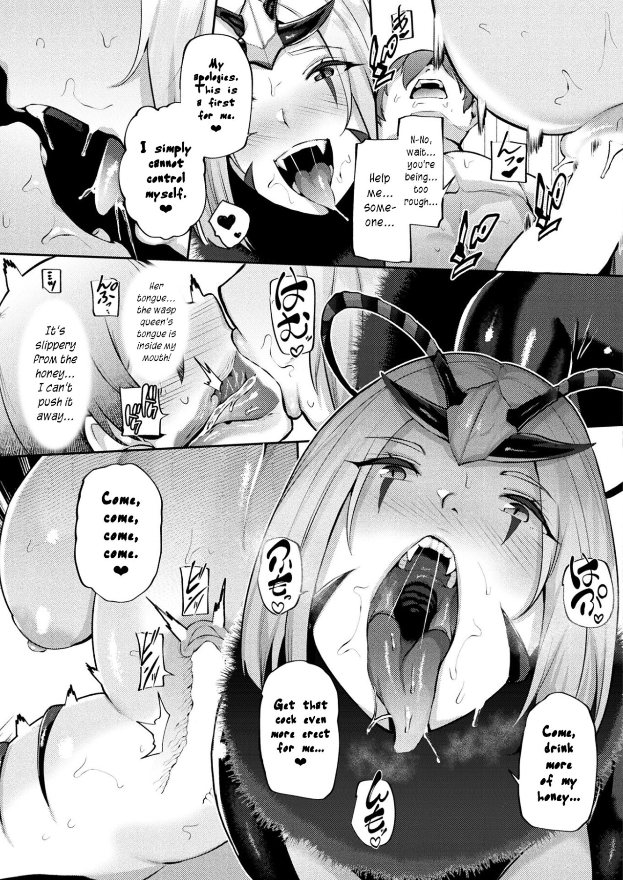 Hentai Manga Comic-Horny Hornets-Read-11